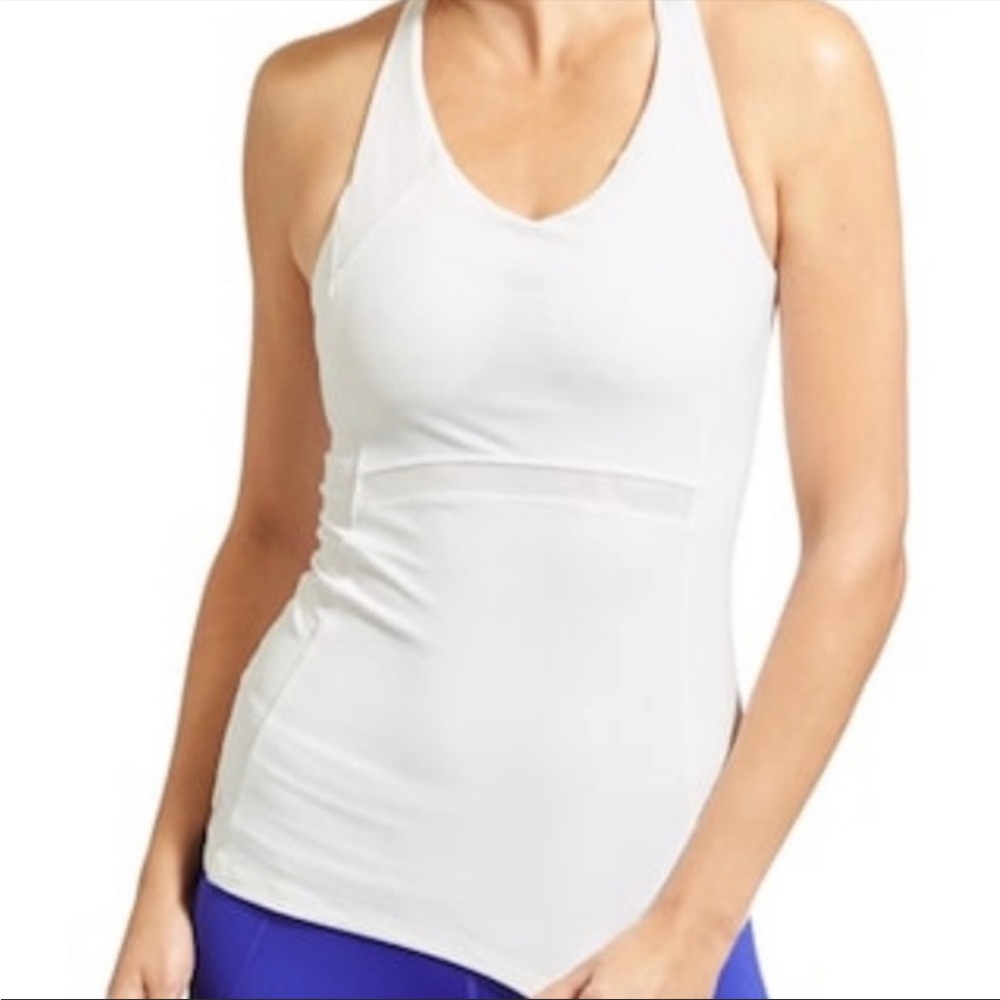 Athleta White Workout Tank
